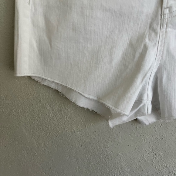 Jessica Sinpson Woman White High Rise Jean Short, Size 16/33 - Picture 5 of 8